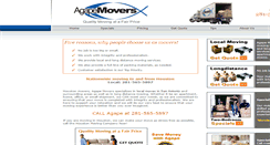 Desktop Screenshot of agapemoving.com